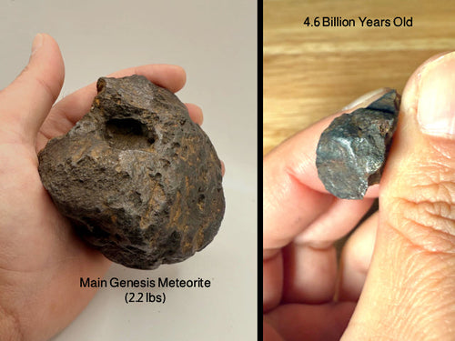 Rare Iron Meteorite Fragment From The Birth Of The Solar System (Genesis Collection)